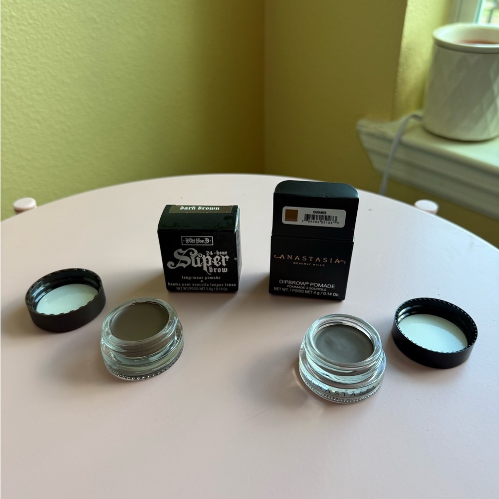Anastasia Beverly Hills DipBrow Pomade & Kat Von D Super Brow Pomade Set